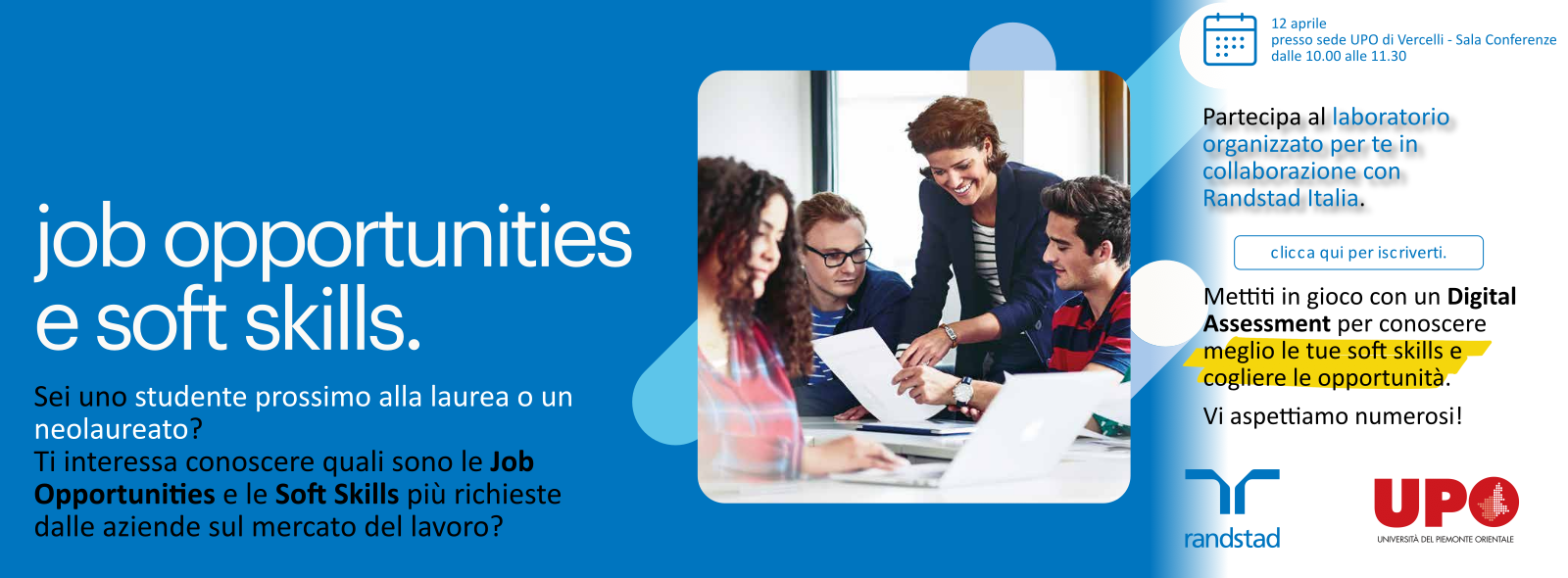 Job opportunities e soft skills - 12.04.2024