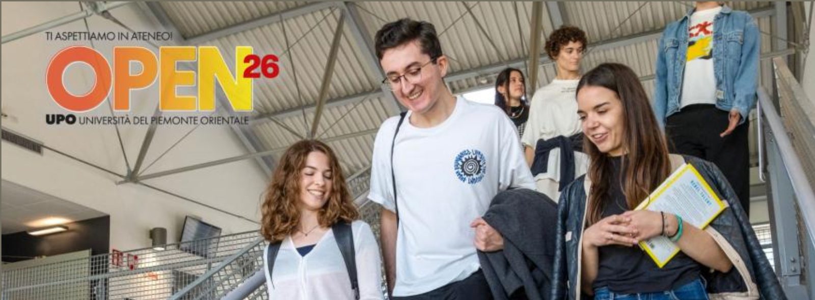 Open 2026 - L'Università del Piemonte Orientale apre le porte alle future matricole