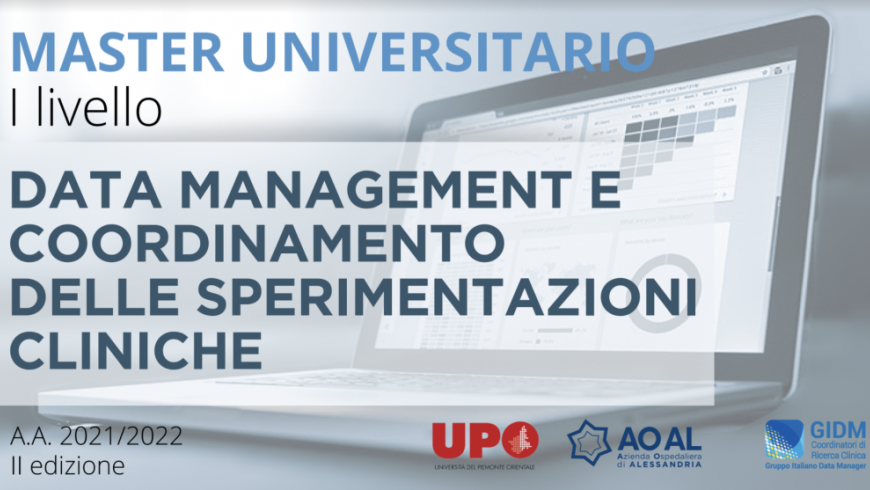 Master in Data Management: al via la II edizione per formare esperti in Coordinamento della ricerca clinica