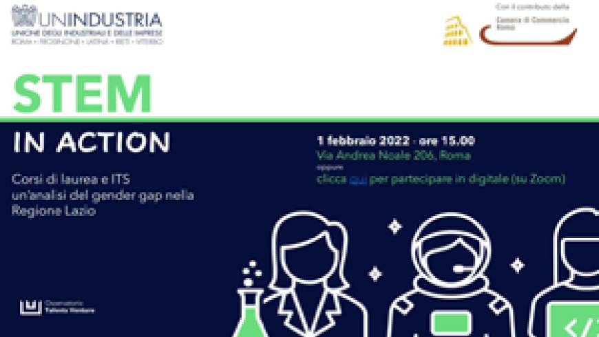 Presentato a Roma lo studio "STEM in Action"; l'UPO al 7° posto per la quota femminile in ambito STEM